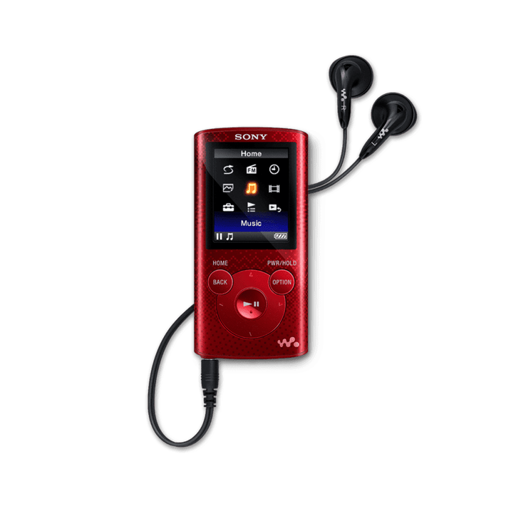 NWZ-E383 E Series Walkman (Red), , product-image