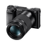 a6000 Digital E-Mount 24.3 Mega Pixel Camera with SELP1650 and SEL55210 Lens