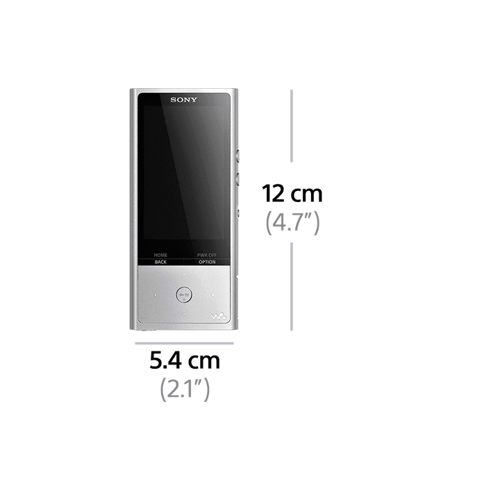 X Series High-Resolution Audio Player 128GB Walkman (Silver), , product-image