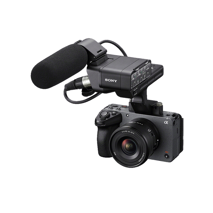 Cinema Line FX30 APSC E mount with XLR Handle , , product-image