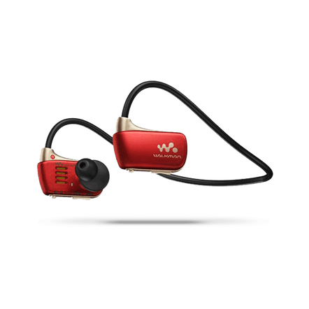 W Series Waterproof MP3 4GB Walkman (Red), , hi-res