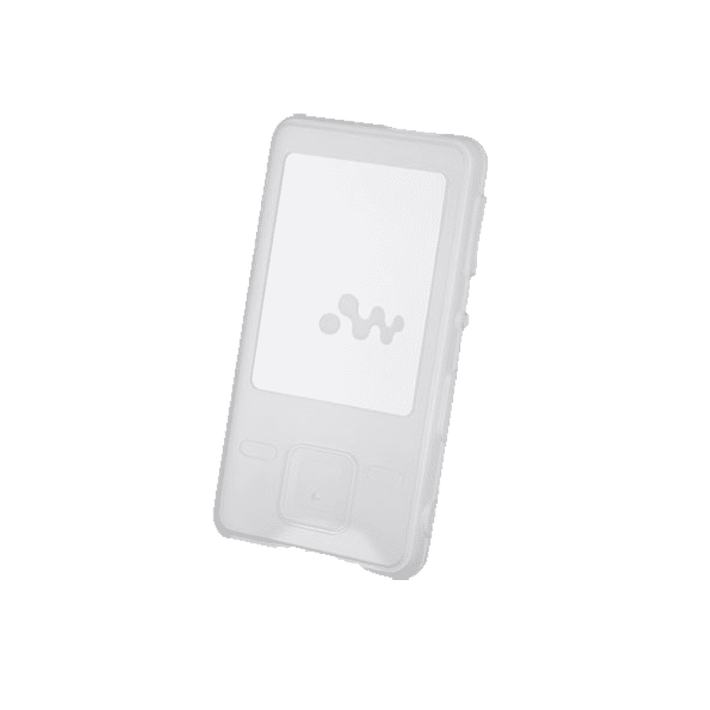 Silicone Carrying Case for Walkman MP3 Player (White)