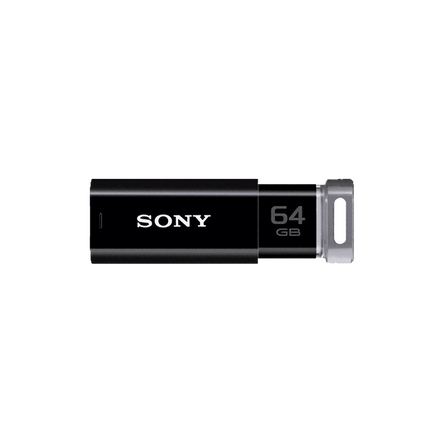64GB USB Micro Vault Click (Black), , hi-res