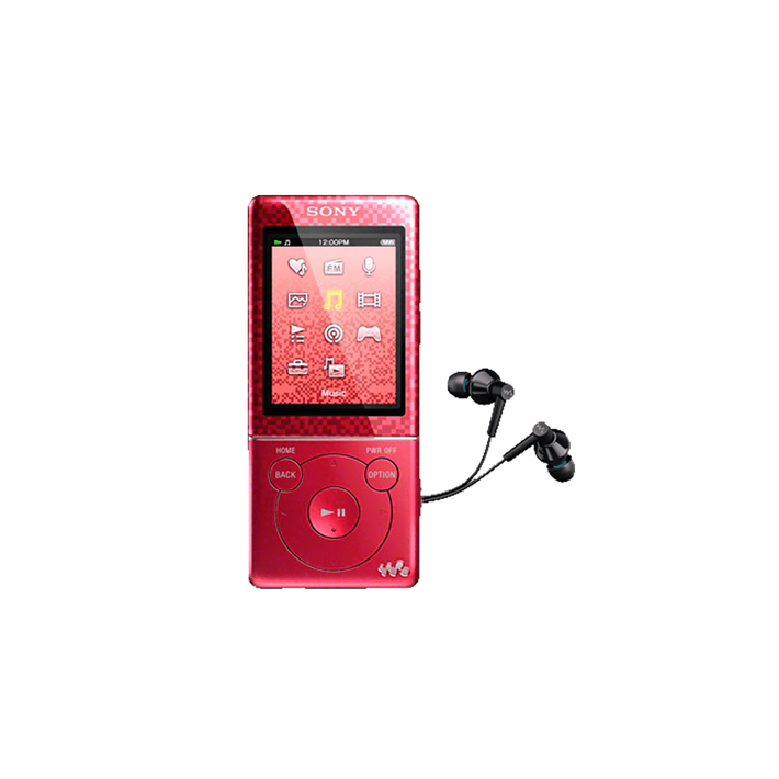 4GB Video MP3/MP4 Walkman (Red), , product-image