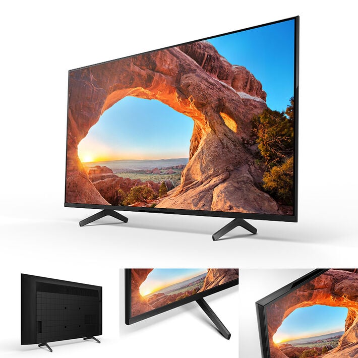 55" X85J | 4K Ultra HD | High Dynamic Range (HDR) | Smart TV (Google TV), , product-image