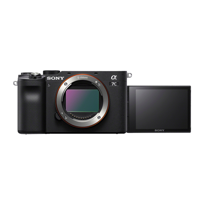 Alpha 7C - Compact Digital E-Mount Camera with 35mm Full Frame Image Sensor (Black - Body only),  Alpha 7C - Compact Digital E-Mount Camera with 35mm Full Frame Image Sensor (Black - Body only), , product-image