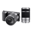 NEX5 16.1 Mega Pixel Camera (Black) with SEL1855 and SEL55210 Lens