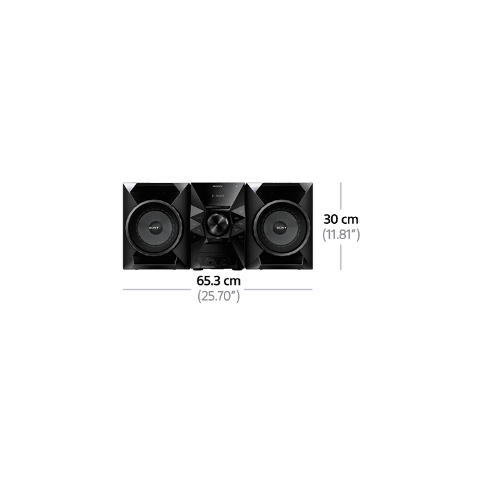 Mini Hi-Fi System with Bluetooth,  Mini Hi-Fi System with Bluetooth, , product-image