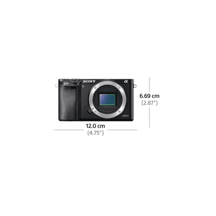 Alpha 6000 Digital E-Mount 24.3 Mega Pixel Camera, , hi-res