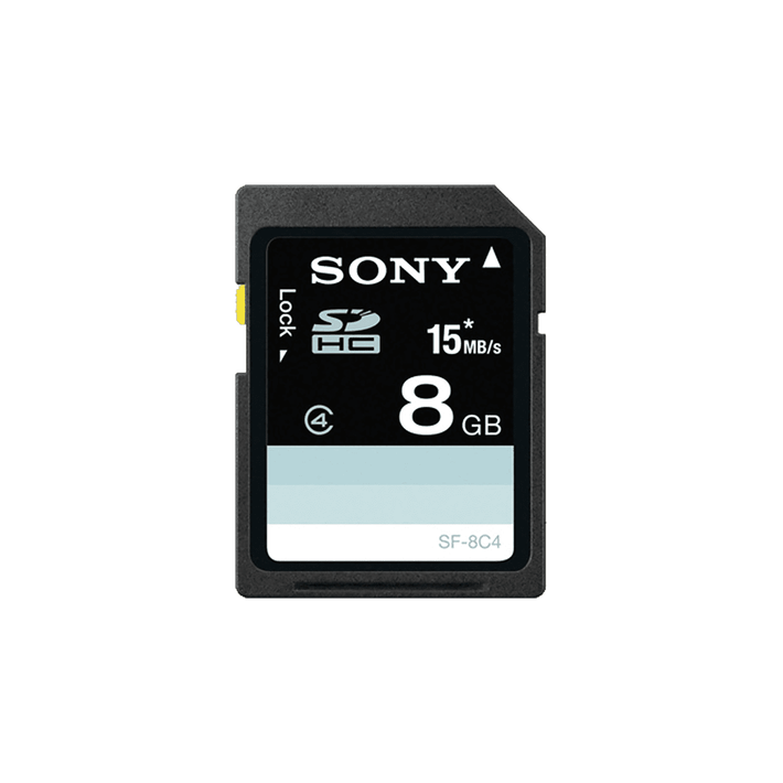 SF8N4 8GB SD Memory Card, , product-image
