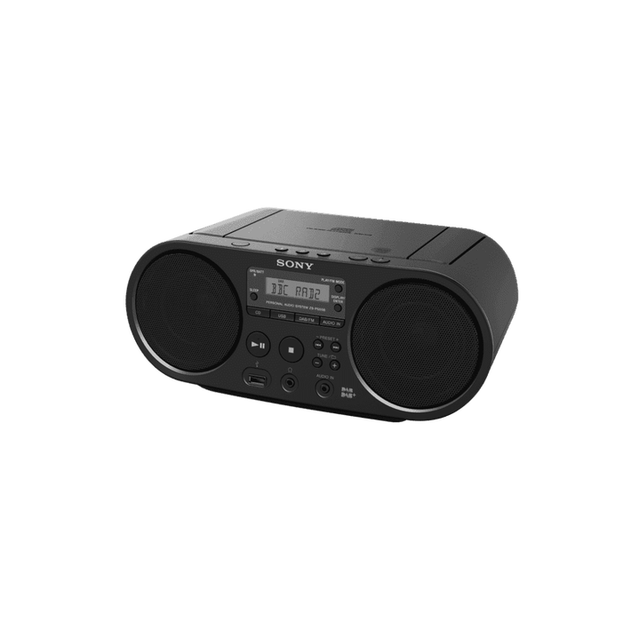 CD Boombox with DAB+/FM Digital Radio Tuner and USB Playback, , product-image