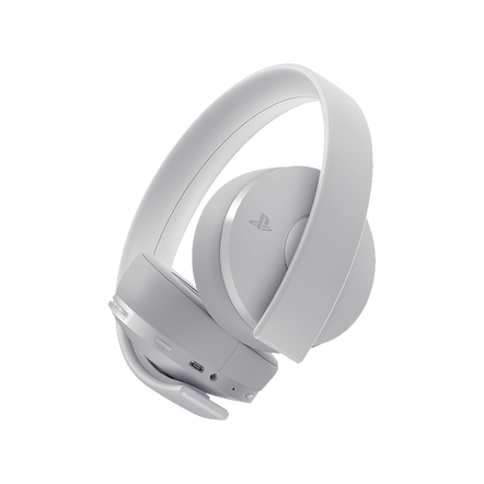 PlayStation4 Gold Wireless Stereo Headset (White), , hi-res