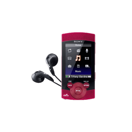 8GB S Series Video MP3/MP4 Walkman (Red), , hi-res