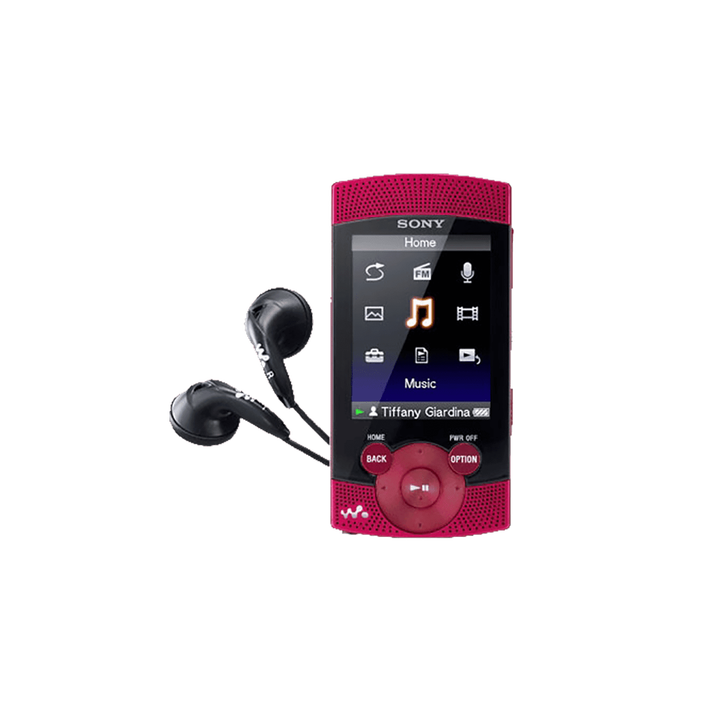 8GB S Series Video MP3/MP4 Walkman (Red), , product-image