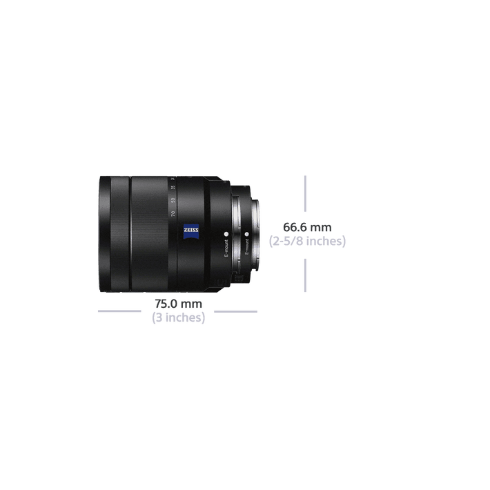APS-C Vario-Tessar T* E-Mount 16-70mm F4 Zeiss  OSS Lens,  APS-C Vario-Tessar T* E-Mount 16-70mm F4 Zeiss  OSS Lens, , product-image