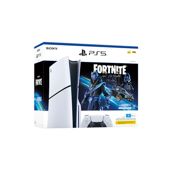 PlayStation 5 Console (Slim) - Fortnite Cobalt Star Bundle,  PlayStation 5 Console (Slim) - Fortnite Cobalt Star Bundle, , hi-res