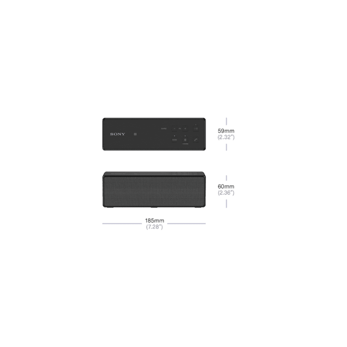 Portable Wireless Bass Speaker with Bluetooth (Black), , product-image