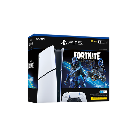 PlayStation 5 Digital Edition Console (Slim) - Fortnite Cobalt Star Bundle, , hi-res