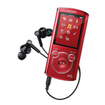 8GB E460 SERIES MP3 2011 WALKMAN RED, , hi-res