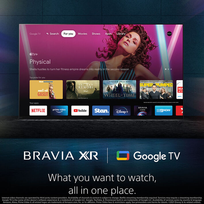 65" A95K | BRAVIA XR | MASTER Series OLED | 4K Ultra HD | High Dynamic Range | Smart TV (Google TV), , product-image