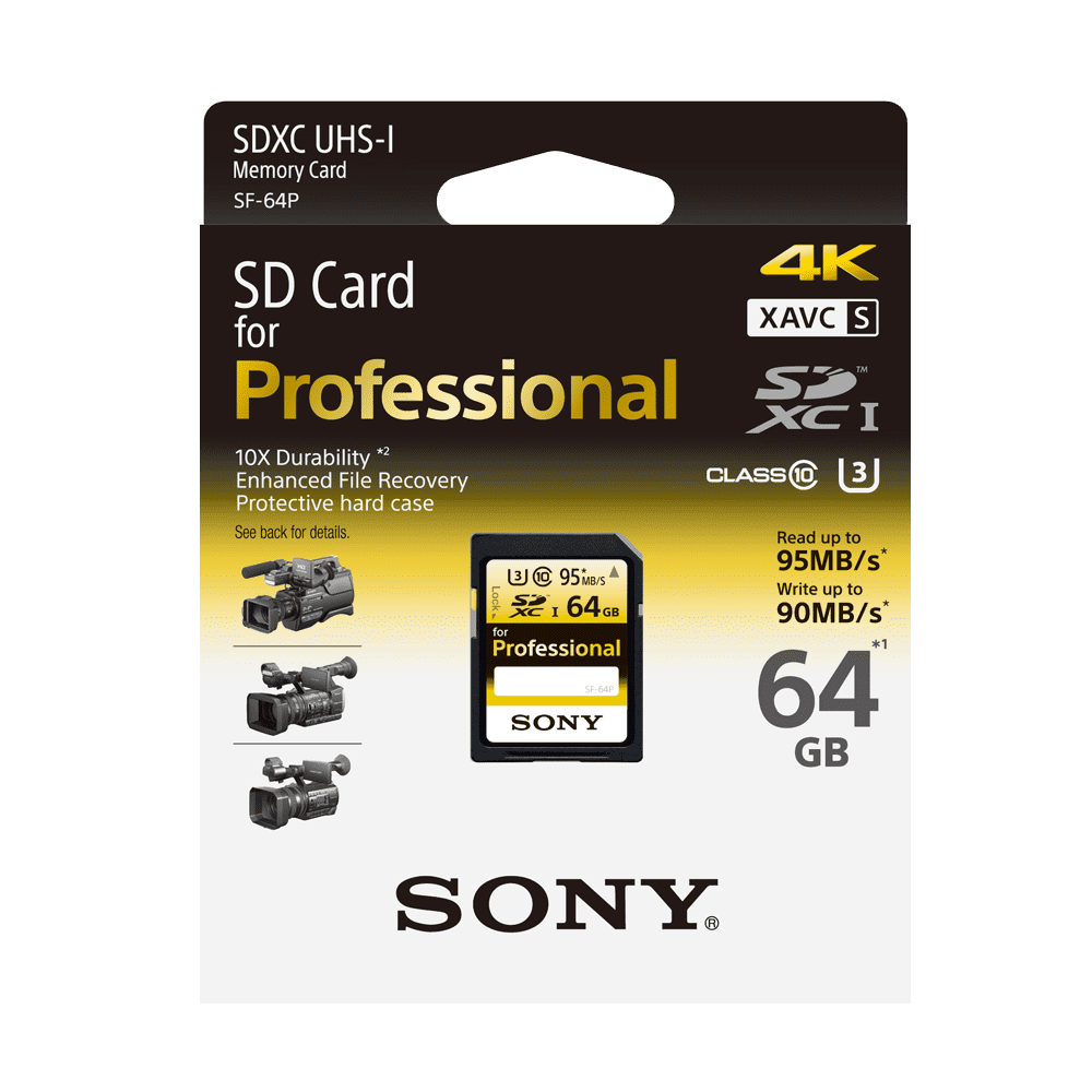 64GB PRO SD MEMORY CARD, 64GB PRO SD MEMORY CARD, , product-image