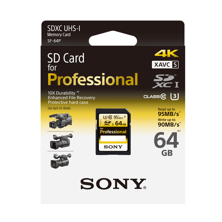 64GB PRO SD MEMORY CARD, , product-image