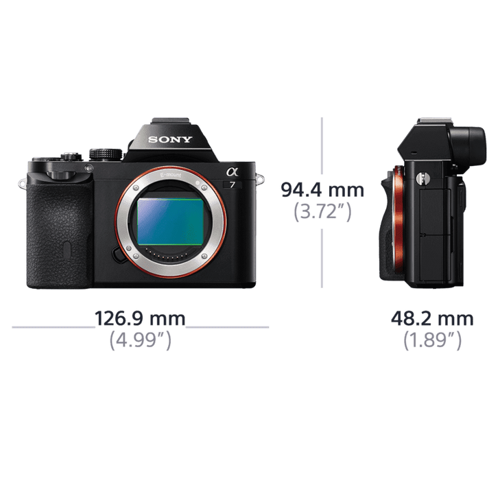 Alpha 7 Digital E-Mount Full Frame Camera with SEL 2870 Lens, , product-image