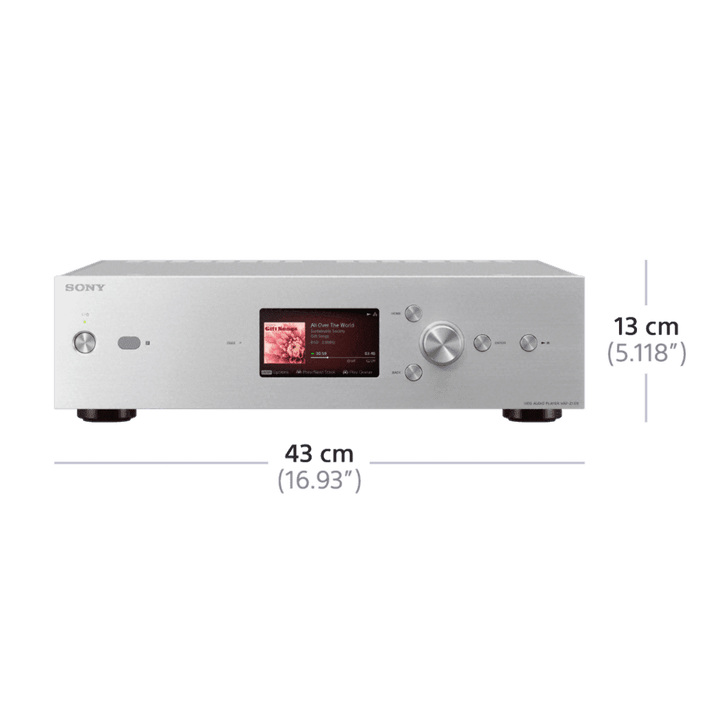 High-Resolution Audio 1TB HDD Player (Silver), , product-image