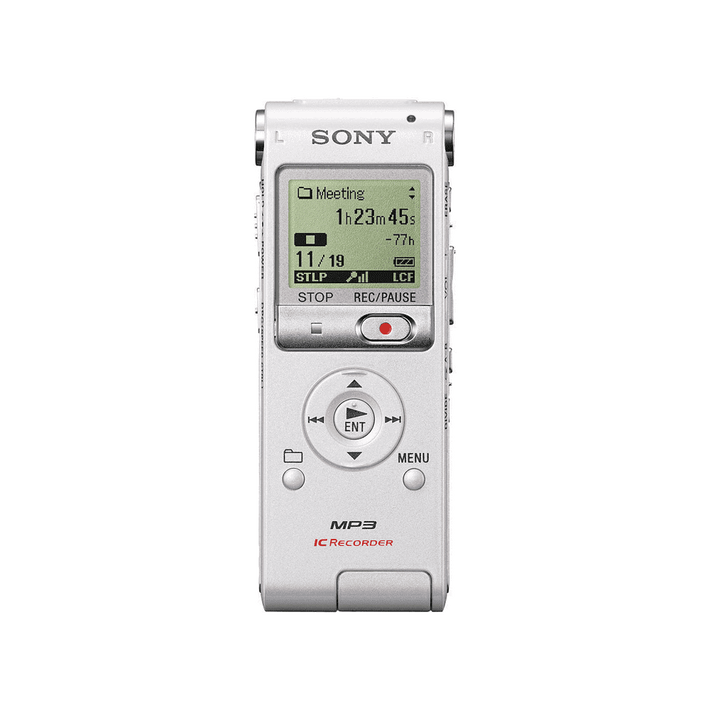 2GB UX Series MP3 Digital Voice IC Recorder (Silver), , product-image