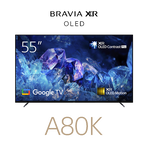 55" A80K | BRAVIA XR | OLED | 4K Ultra HD | High Dynamic Range (HDR) | Smart TV (Google TV), , hi-res