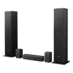1-way 2-driver Surround Sound Speaker System, , hi-res