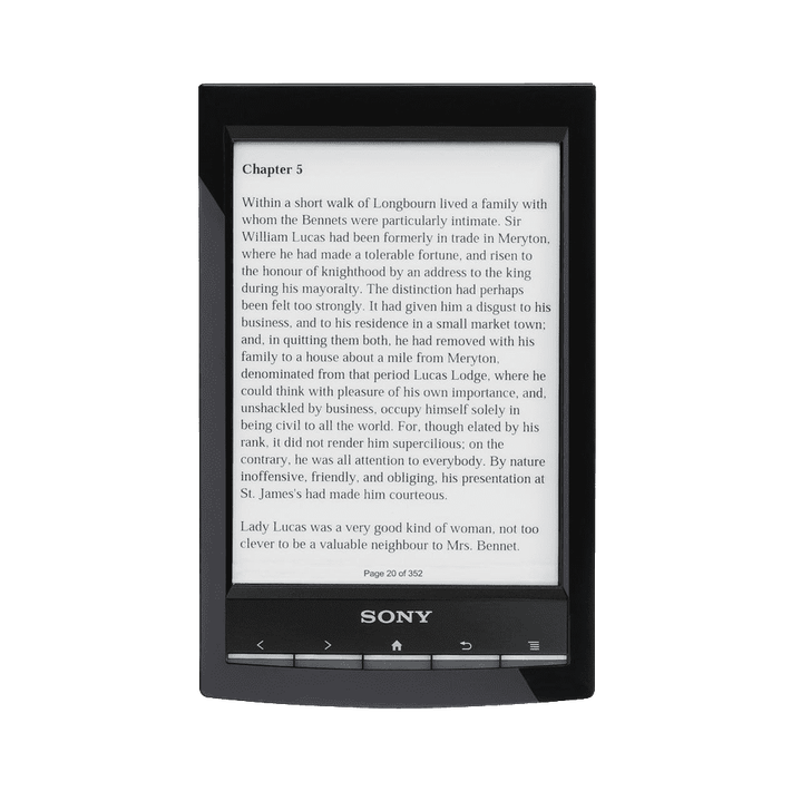 Reader Wi-Fi Touch with 6.0 paper-like touch screen and expandable memory (Black), , product-image