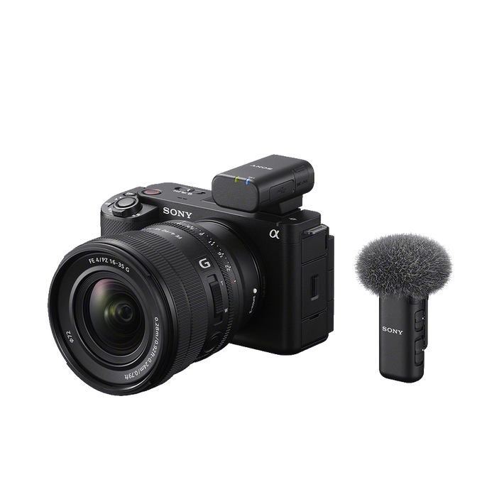 ECM-W3S Wireless Microphone with Charging Case - 1 Mic, , product-image