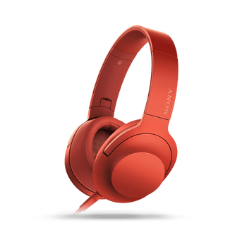 お値下げSONY h.ear MDR-100AAP Red リトグリ h.ear on (MDR-100A) | ヘッドホン | ソニー