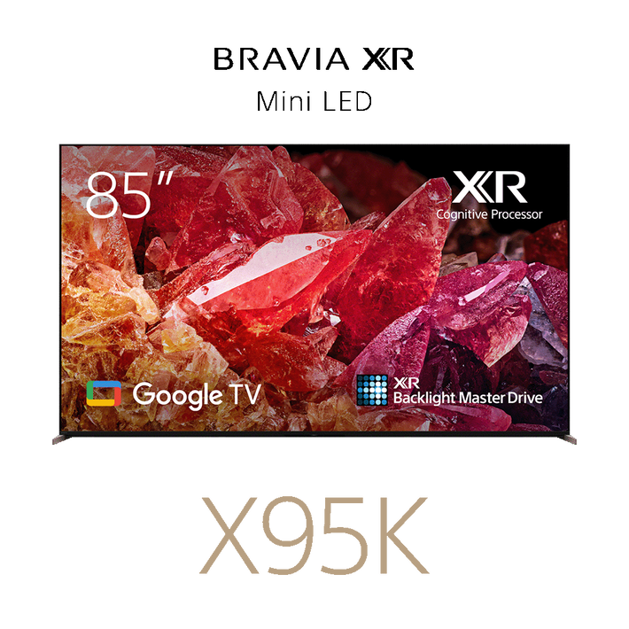 85" X95K | BRAVIA XR | Mini LED | 4K Ultra HD | High Dynamic Range (HDR) | Smart TV (Google TV), , product-image