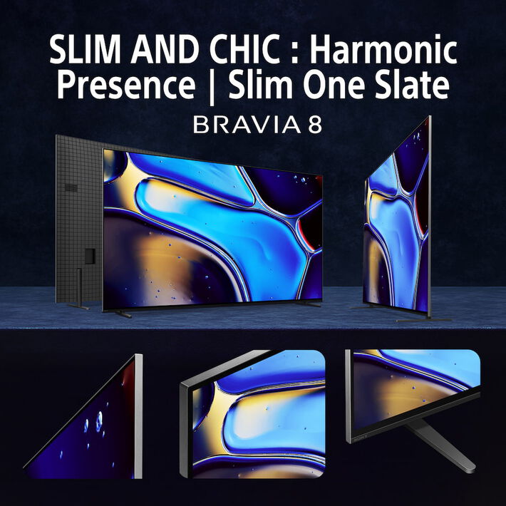 77" BRAVIA 8 | XR Processor | OLED | 4K Ultra HD | HDR | Google TV,  77" BRAVIA 8 | XR Processor | OLED | 4K Ultra HD | HDR | Google TV, , product-image