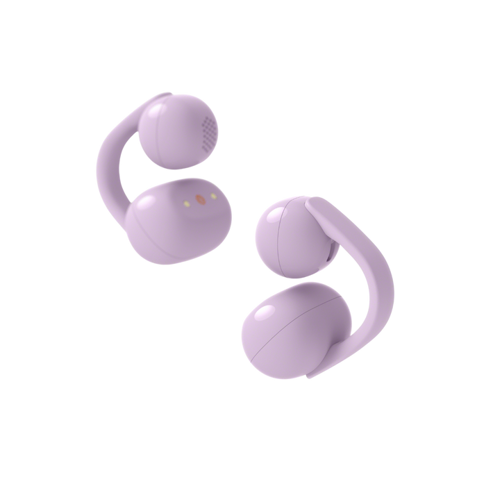 LinkBuds Clip Open-Ear Truly Wireless Earbuds (Violet), , product-image