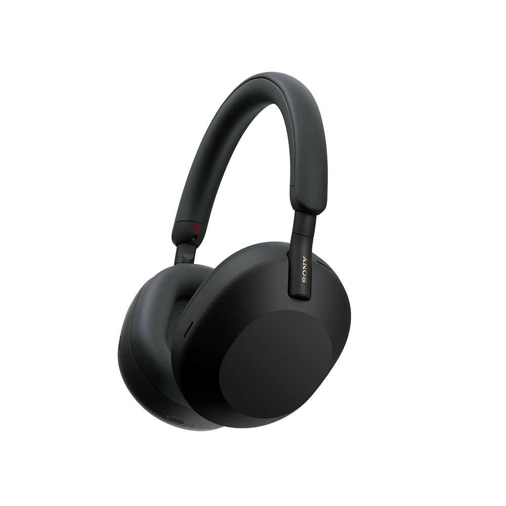 WH-1000XM5 SA Wireless Noise Cancelling Headphones with Soft Case (Black), , product-image