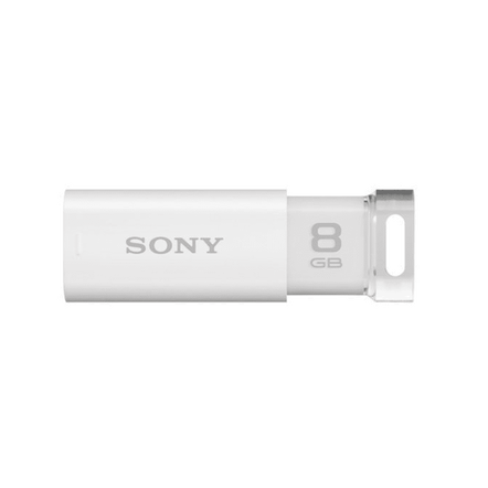 16GB USB Micro Vault Click (White), , hi-res