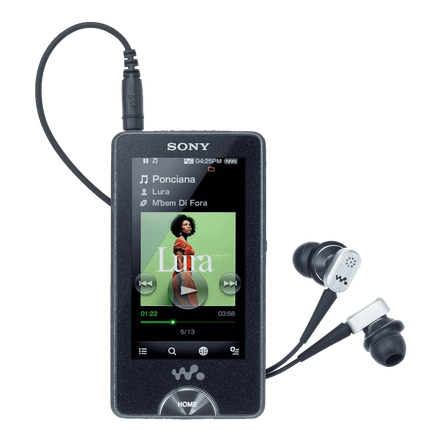 X Series Video MP3/MP4 16GB Walkman (Black), , hi-res