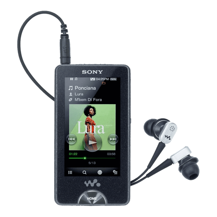 X Series Video MP3/MP4 16GB Walkman (Black), , product-image