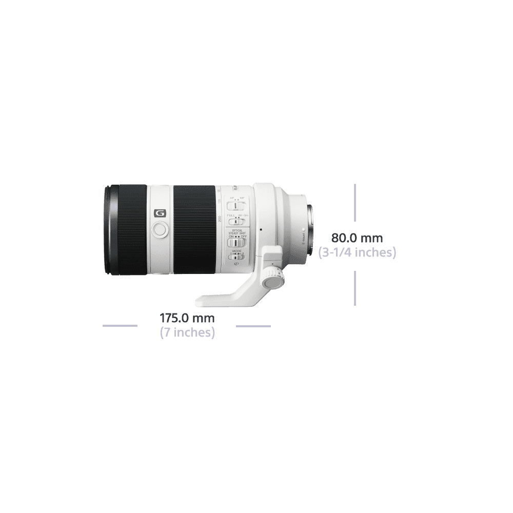 Sony G Master FE 70-200 mm F2.8 GM OSS Full-Frame E-Mount Telephoto Zoom  Lens White SEL70200GM - Best Buy