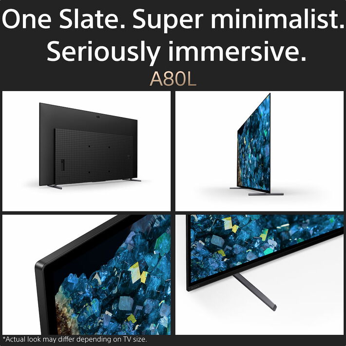 55" A80L | BRAVIA XR | OLED | 4K Ultra HD | High Dynamic Range (HDR) | Smart TV (Google TV),  55" A80L | BRAVIA XR | OLED | 4K Ultra HD | High Dynamic Range (HDR) | Smart TV (Google TV), , product-image
