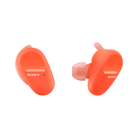 WF-SP800N Truly Wireless Noise Cancelling Headphones for Sports (Orange), , hi-res