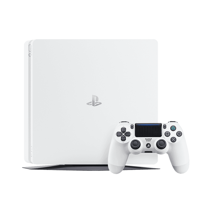 PlayStation4 Slim 500GB Console (White)
