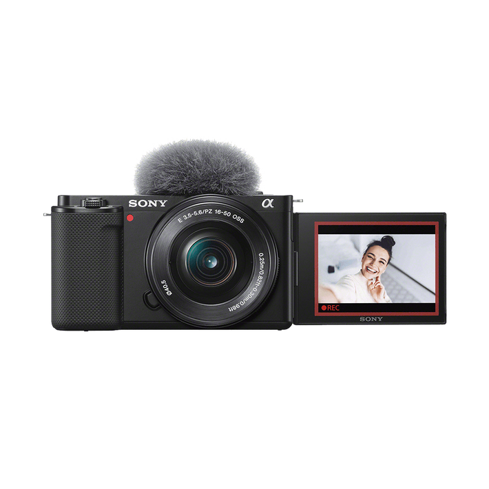 ZV-E10 | Interchangeable Lens Vlog Camera with 16-50mm Lens Kit (Black), , product-image