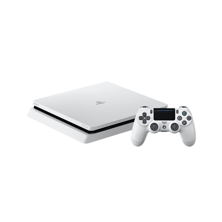 PlayStation4 Slim 500GB Console (White), , hi-res