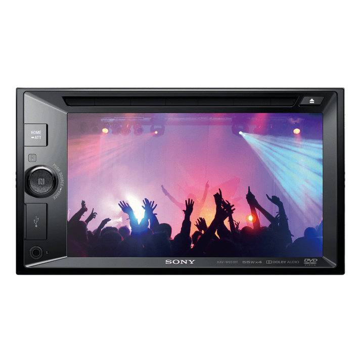 XAV-W651BT 15.7cm (6.2") LCD DVD Receiver,  XAV-W651BT 15.7cm (6.2") LCD DVD Receiver, , product-image