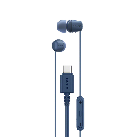 IER-EX15C In-ear headphones with USB-C (Blue), , hi-res
