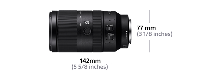 APS-C E-Mount 70-350mm F4.5-6.3 G OSS Zoom Lens, , product-image